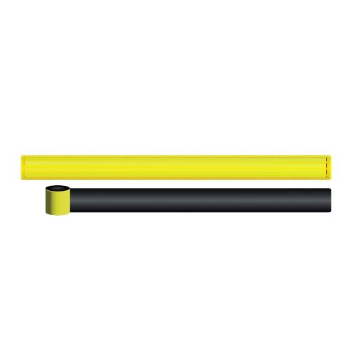 RFX™ 38 cm reflecterende TPU slapwrap — drukvlak voorkant (op reflecterende laag)