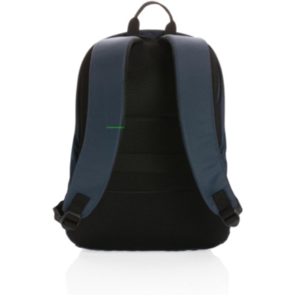Impact AWARE™ RPET standaard anti-diefstal rugzak — drukvlak band rechts