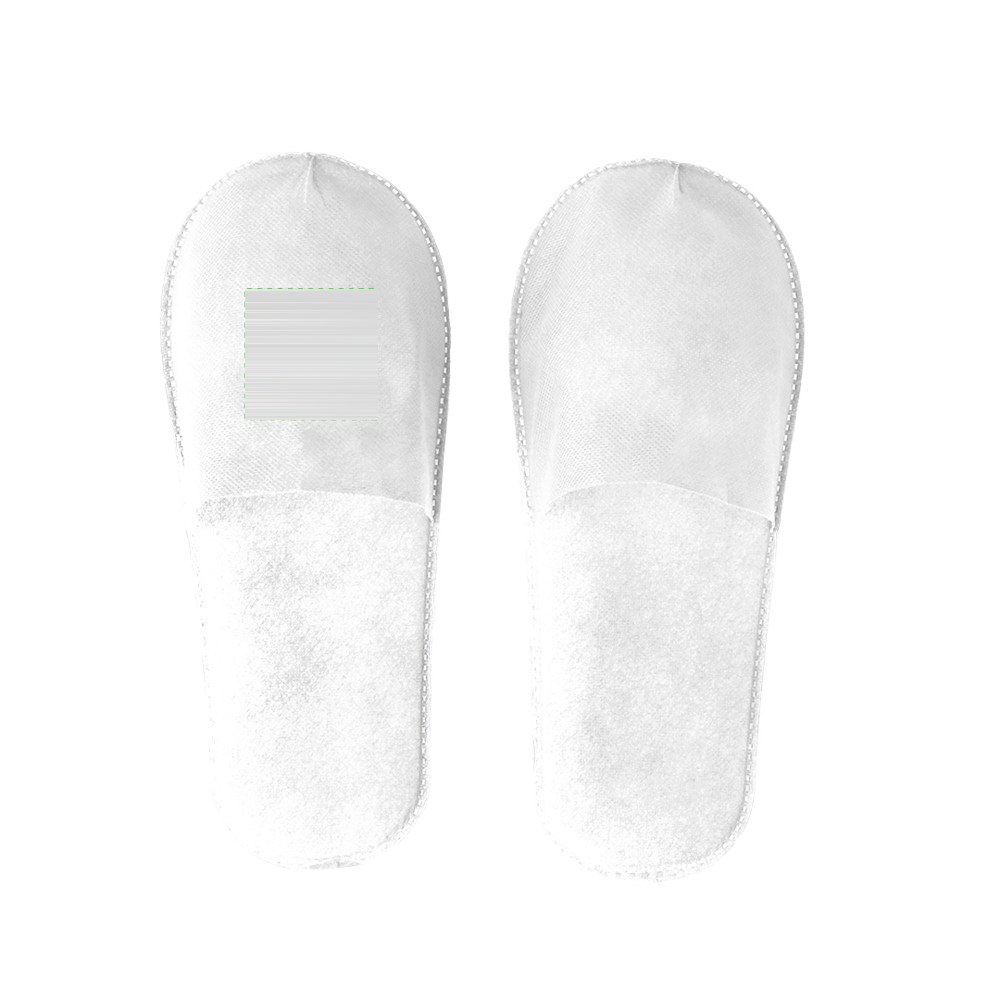 Slippers Flugax — drukvlak bovenkant linker pantoffel