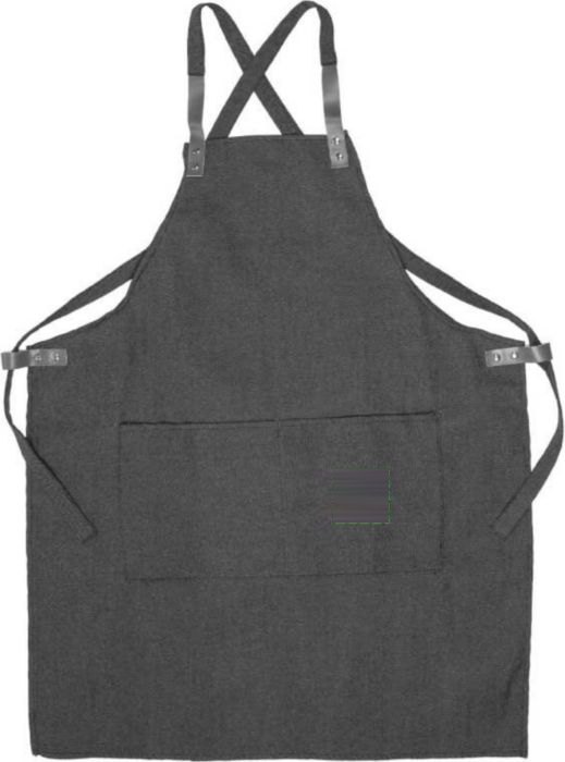 Denim schort (280 g/m²) Greg — drukvlak voorvak