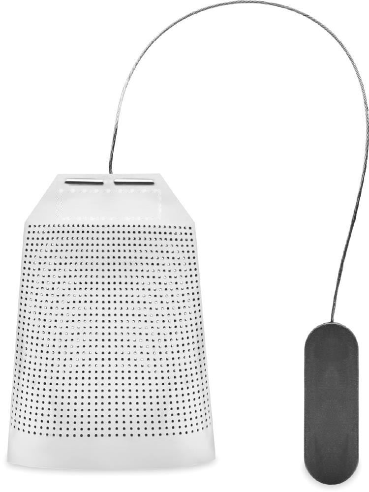 TEAFUSER - Thee-ei in roestvrij staal — drukvlak infuser zijde 2