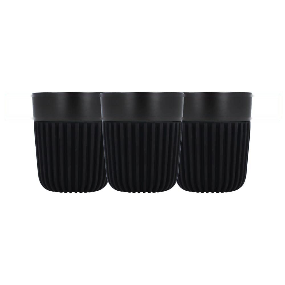 InSideOut All Black Premium Mug Fjord 280ml — drukvlak rondom