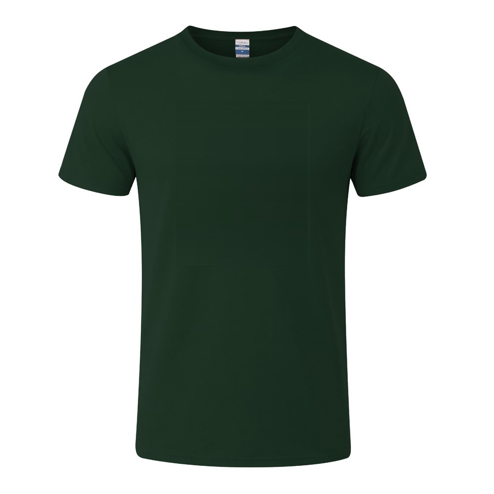 Kleuren T-Shirt Volwassene Epika — drukvlak midden voorzijde