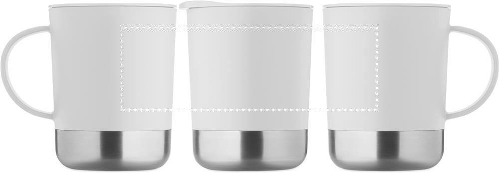 BEAKER - Enkelwandige mok 300ml — drukvlak drukvlak 1