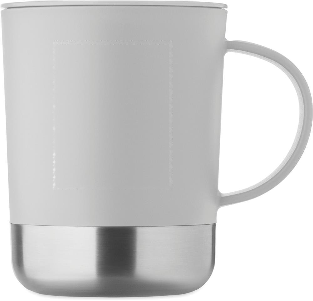 BEAKER - Enkelwandige mok 300ml — drukvlak rechtshandig
