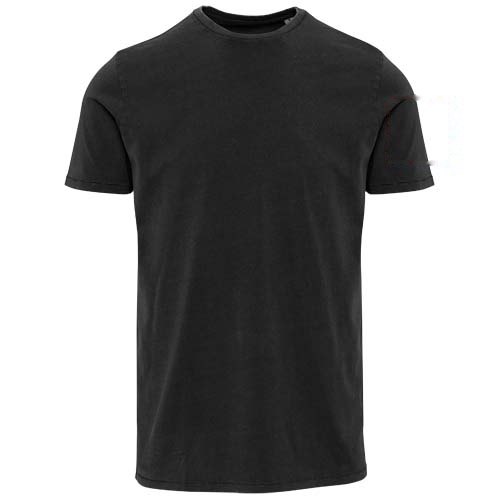 Nanaimo 160 g/m2 gewassen heren T-shirt met korte mouwen — drukvlak linker bicep
