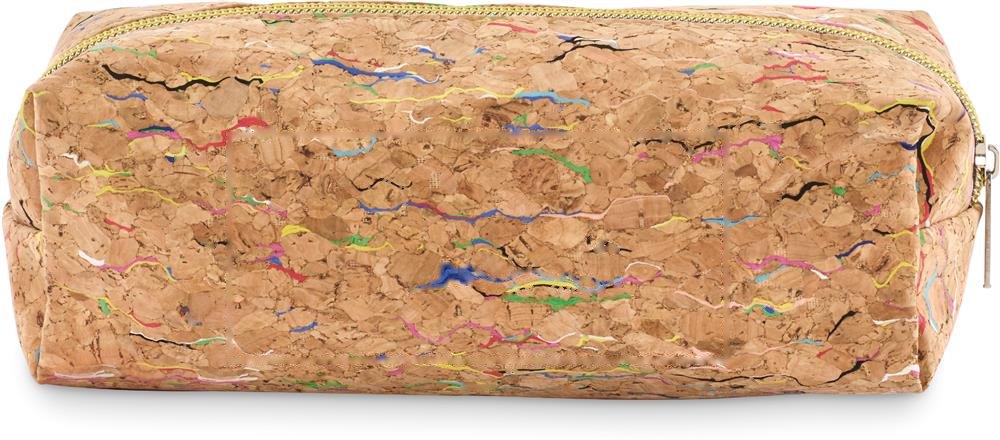 CORCHASO - Etui van gekleurd kurk — drukvlak midden op de voorkant