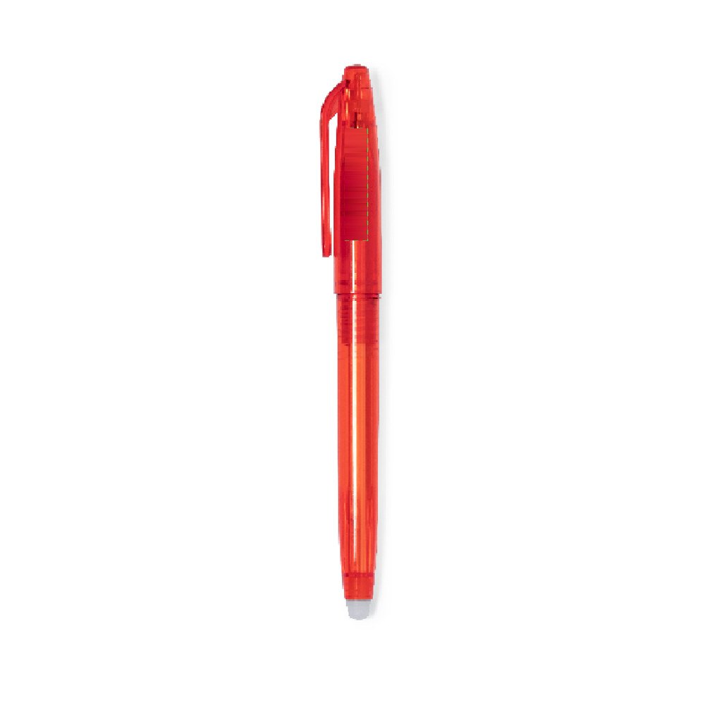 Uitwisbare Pen Ludrick — drukvlak dop rechts van clip