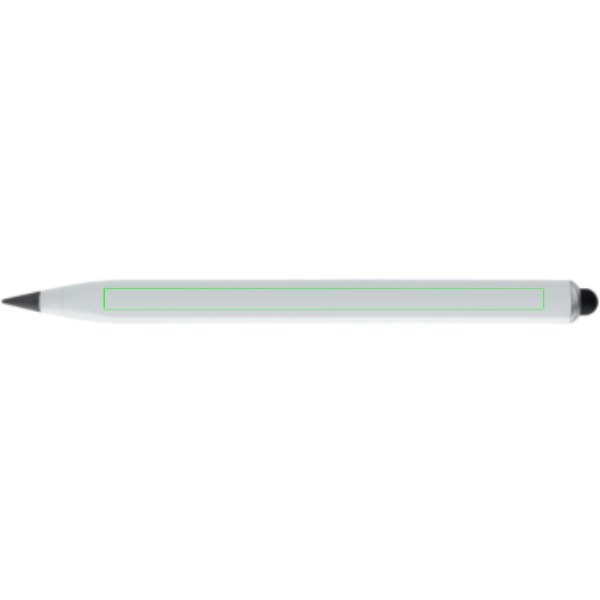 Eon RCS gerecycled aluminium infinity pen — drukvlak pen
