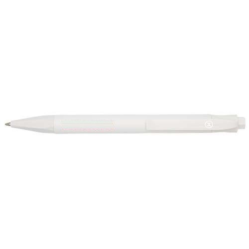 Terra corn plastic balpen (blauwe inkt) — drukvlak rondom