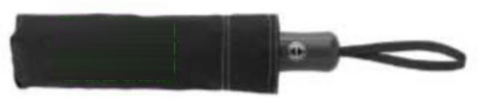 Pongee (190T) paraplu Kayson — drukvlak etui