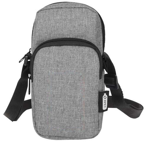 Ross GRS gerecyclede crossbody tas — drukvlak voorzijde