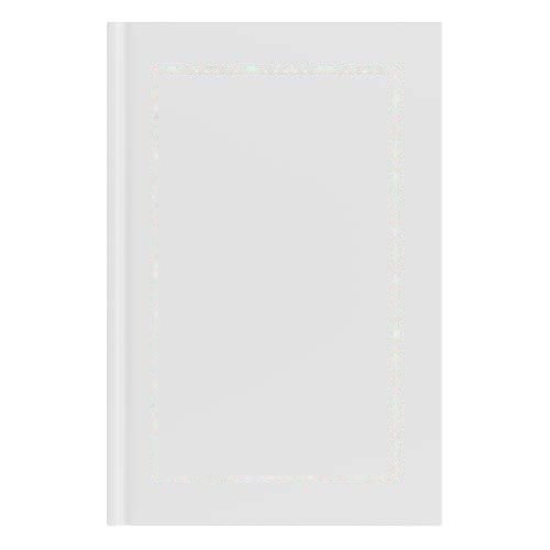 Novella Brontë A5 notitieboek met glanzende harde cover, 100 vellen — drukvlak vooromslag