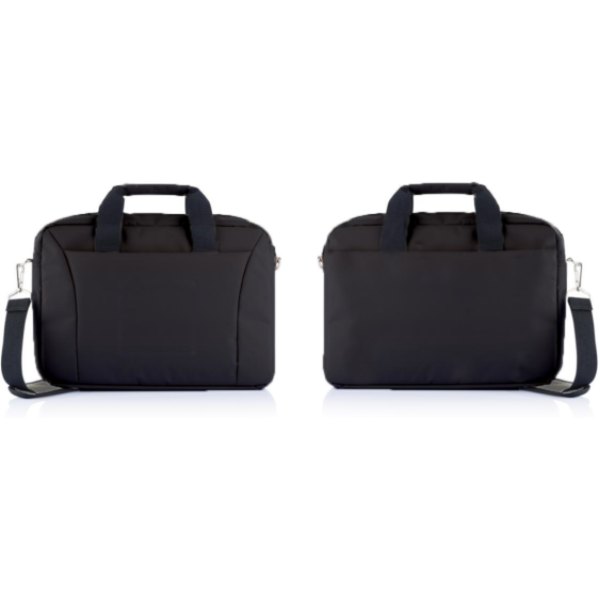 15.4” exhibition laptop tas PVC-vrij — drukvlak artikel voorzijde
