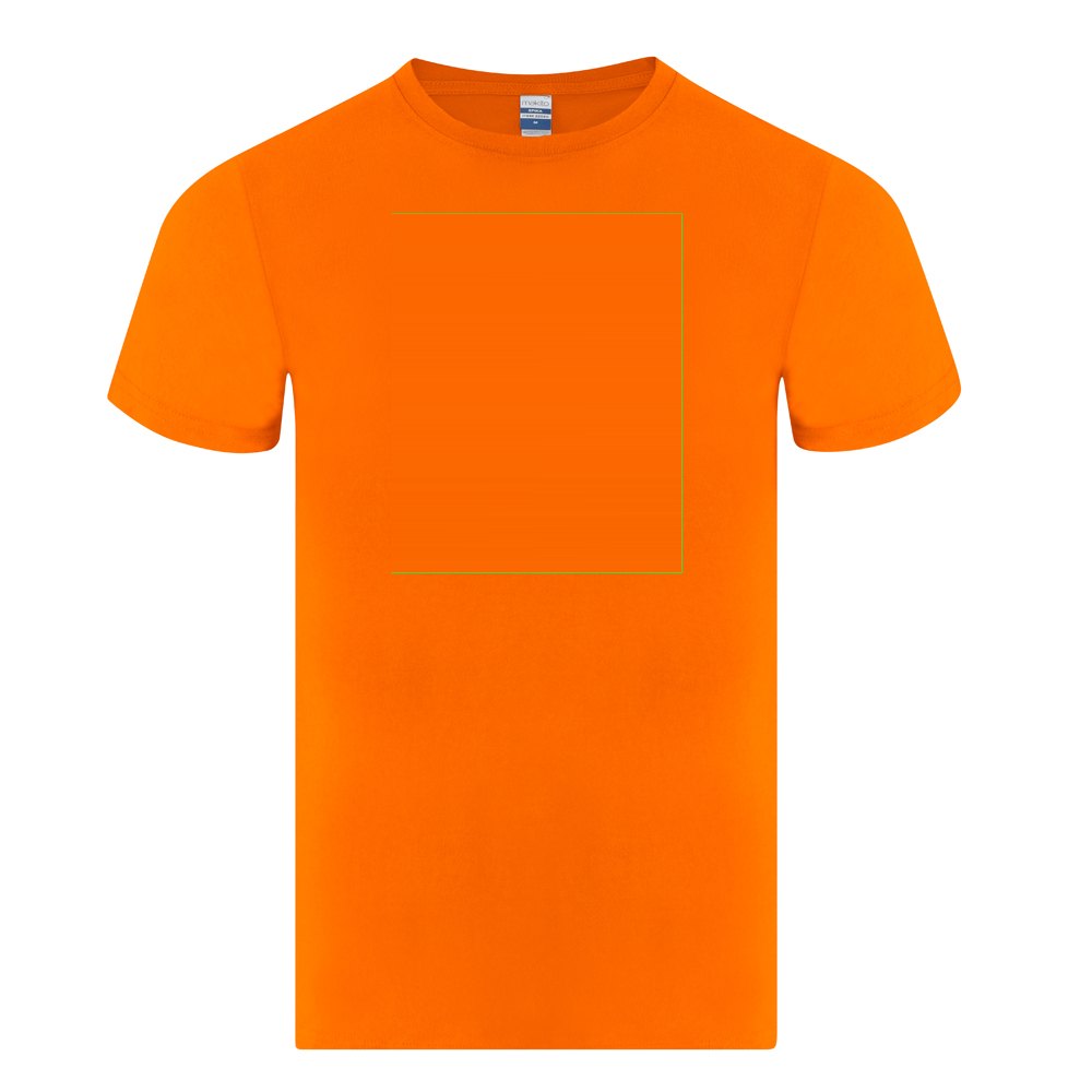 Kleuren Kinder T-Shirt Epika — drukvlak midden op de borst