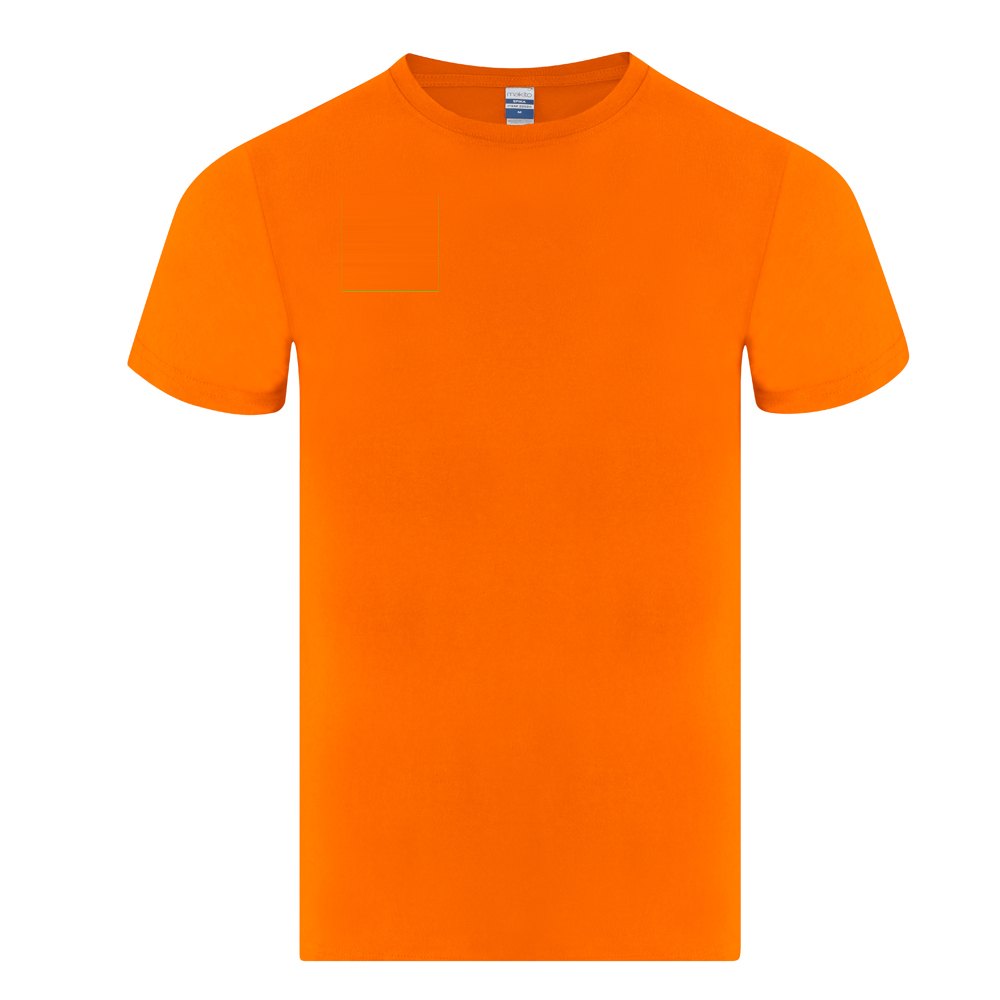 Kleuren Kinder T-Shirt Epika — drukvlak op de rechterborst