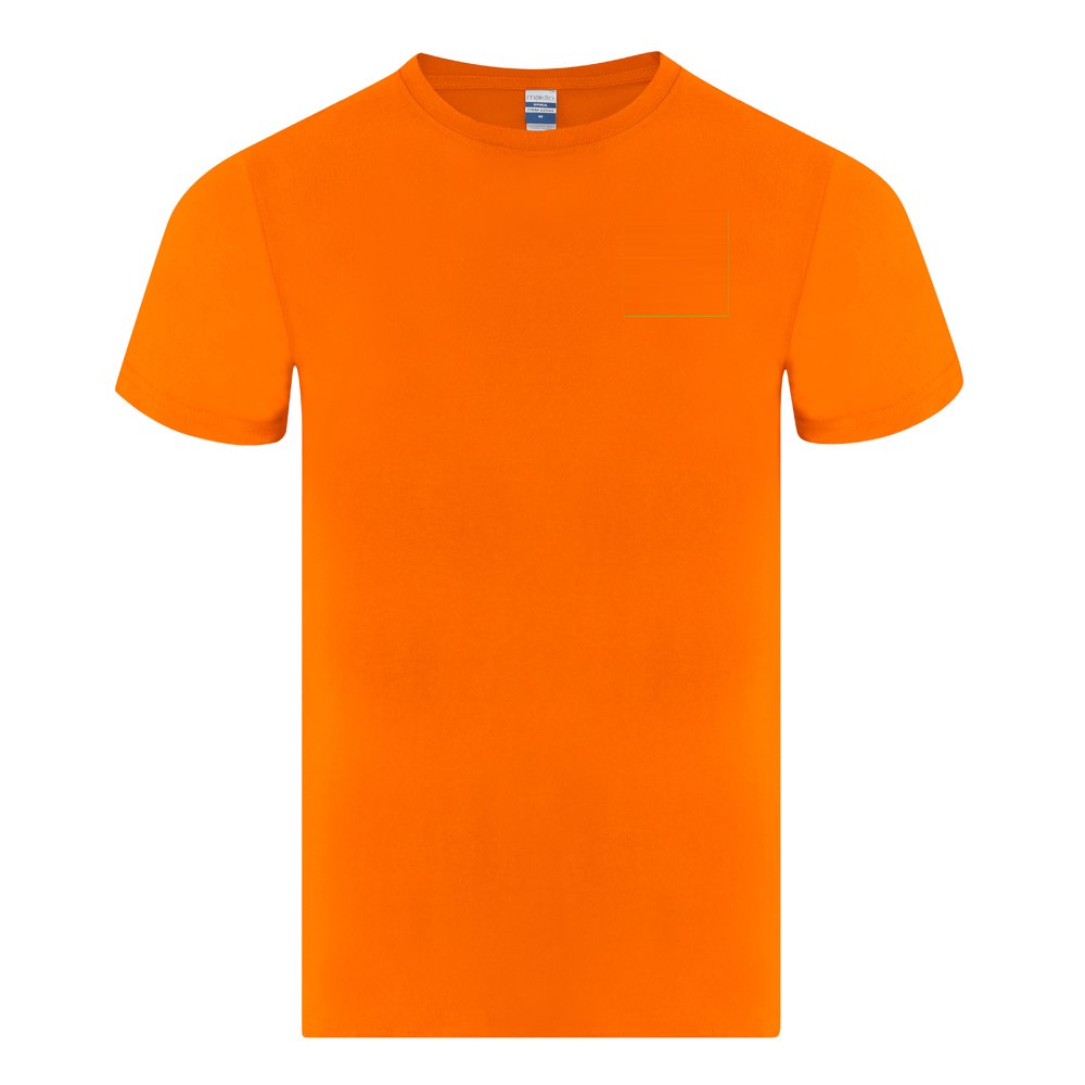 Kleuren Kinder T-Shirt Epika — drukvlak op de linkerborst