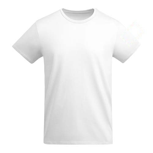 Breda 175 g/m² biologisch katoenen kindershirt met korte mouwen — drukvlak linker bicep