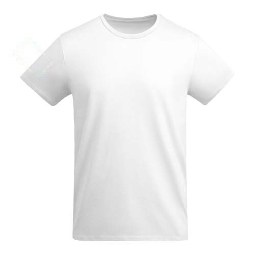 Breda 175 g/m² biologisch katoenen kindershirt met korte mouwen — drukvlak rechter bicep