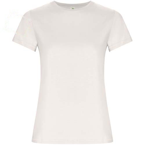 Golden 160 g/m² damesshirt met korte mouwen — drukvlak rechter bicep