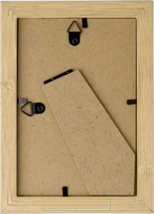 Fotolijst | Bamboe | 15 x 10 cm — drukvlak achterzijde