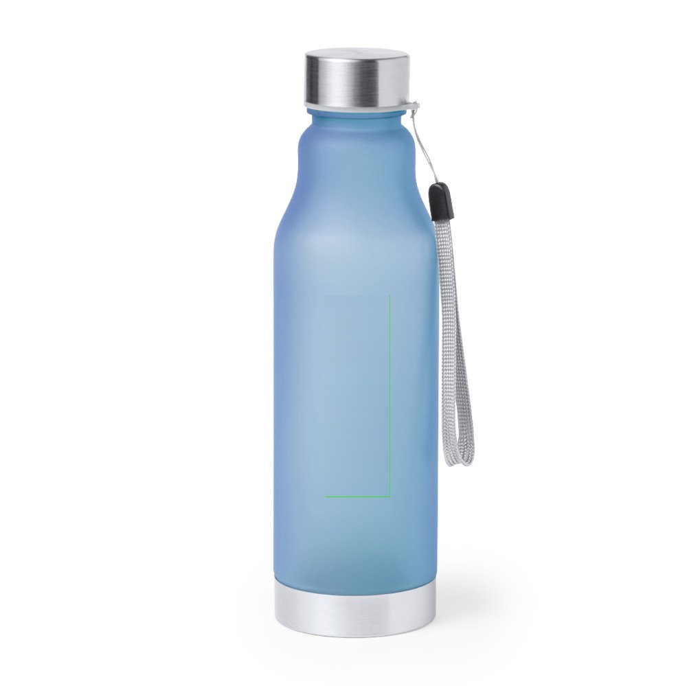Fles Fiodor — drukvlak midden op de fles