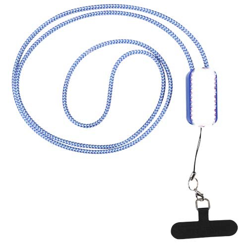 Anser gerecycleerde plastic smartphonesnoer met geïntegreerde 27W 5-in-1 kabel — drukvlak voorzijde