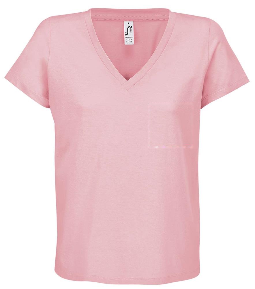 REGENT V WOMEN - REGENT V T-SHIRT WOMEN — drukvlak borst