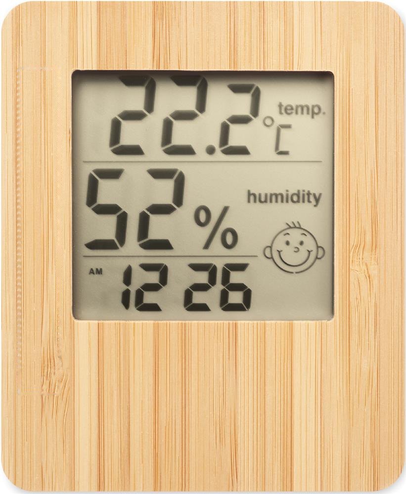 SUNCITY - Bamboe weerstation — drukvlak voorzijde rechts