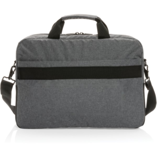 Swiss Peak AWARE™ RFID 15.6" laptoptas — drukvlak artikel achterzijde