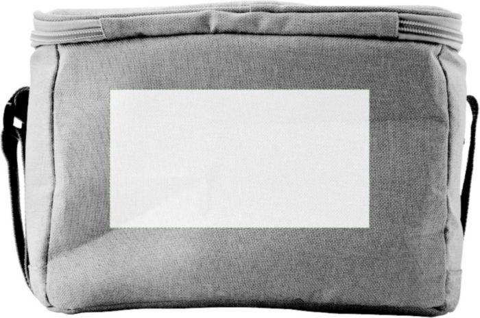 rPET polyester (600D) koeltas Sage — drukvlak achterzijde