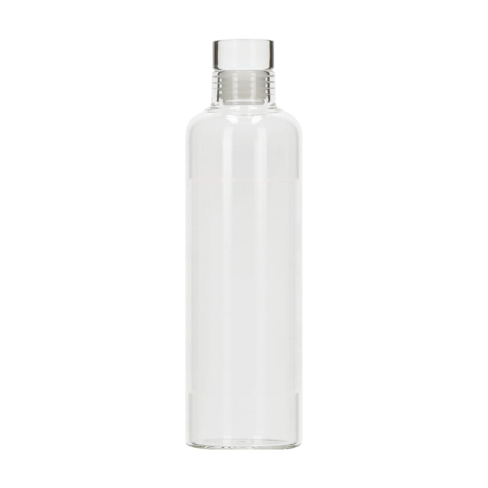 Glazen fles 500ml — drukvlak groot op de body