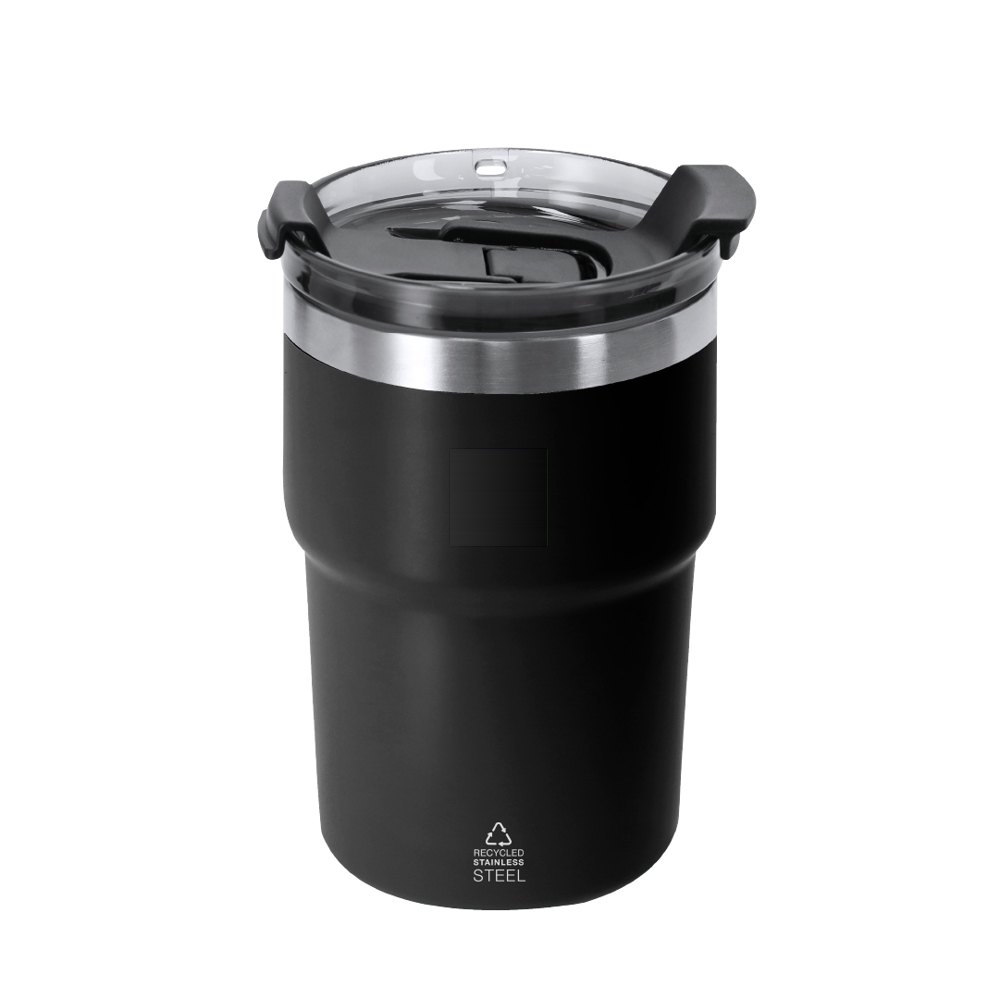 Beker-Fles Laplux — drukvlak bovenaan voorzijde