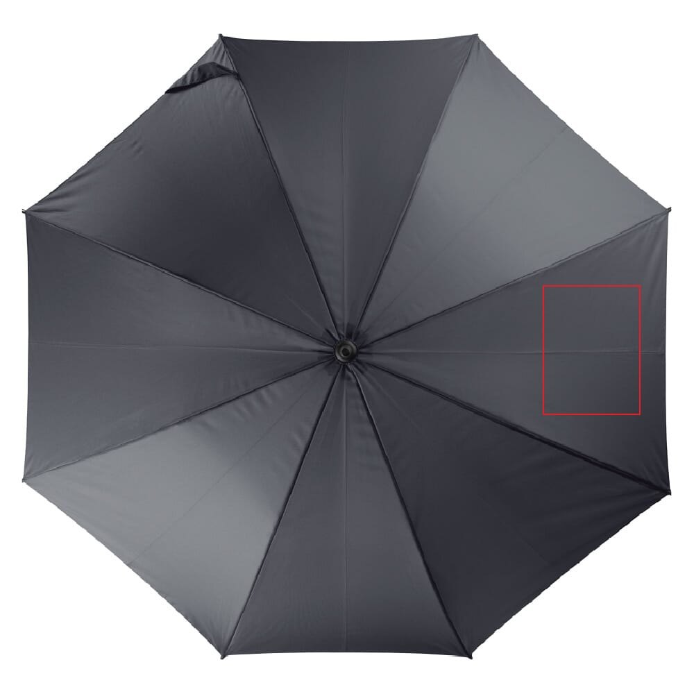 Luxe stokparaplu 23” auto open — drukvlak rechts