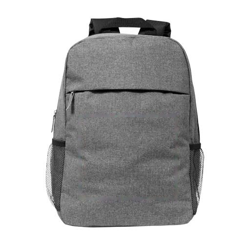 Hoss 15" laptop rugzak 18L — drukvlak voorzijde