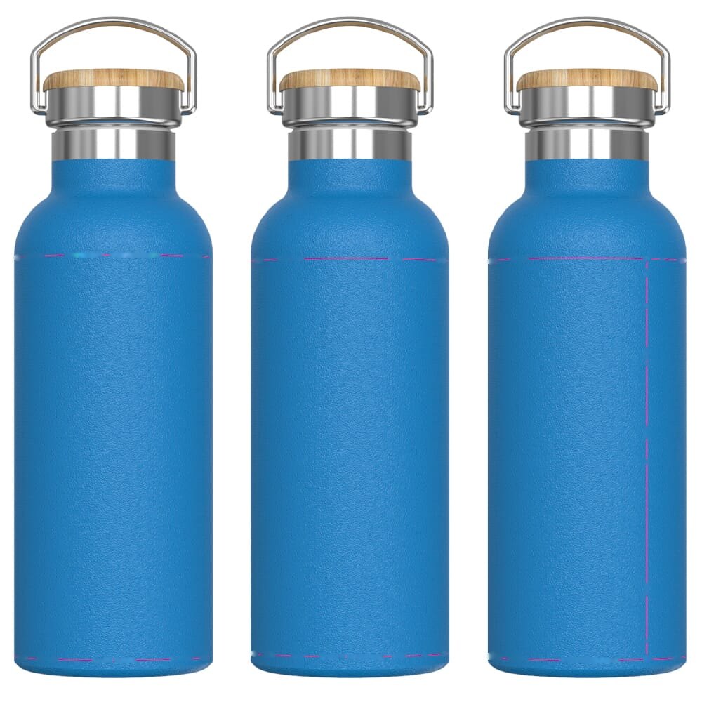 Thermofles Ashton 500ml — drukvlak rondom