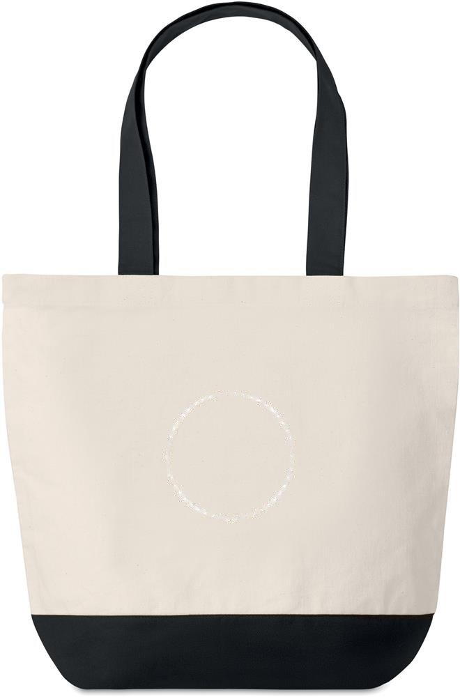 KLEUREN BAG - Canvas strandtas 280 g/m² — drukvlak drukvlak 1