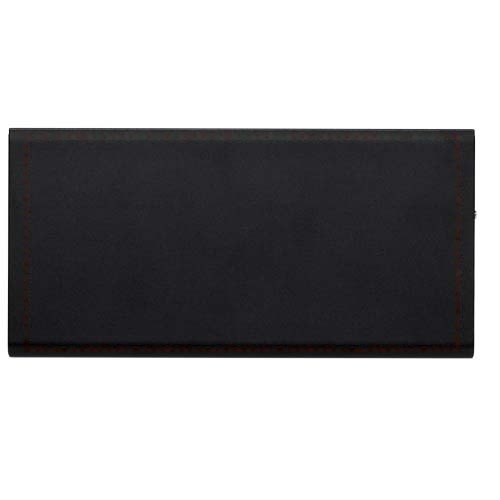 Plate 8000 mAh aluminium powerbank — drukvlak voorzijde