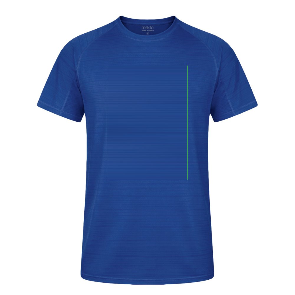T-Shirt Volwassene Tecnic Kannur — drukvlak midden voorkant