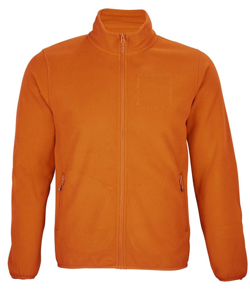 FACTOR MEN - FACTOR heren FL jas 280g — drukvlak borst