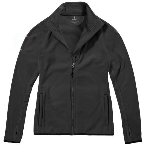 Brossard fleece dames jas met ritssluiting — drukvlak rechter bicep