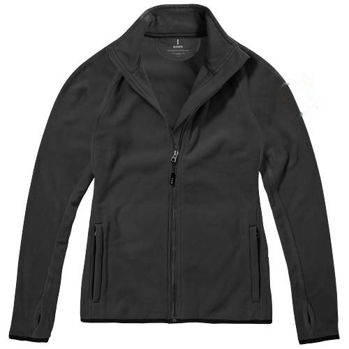 Brossard fleece dames jas met ritssluiting — drukvlak linker bicep