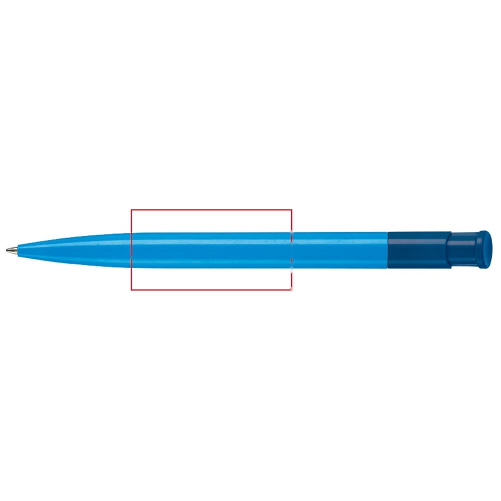 Balpen Avalon combi — drukvlak 180 graden van de clip