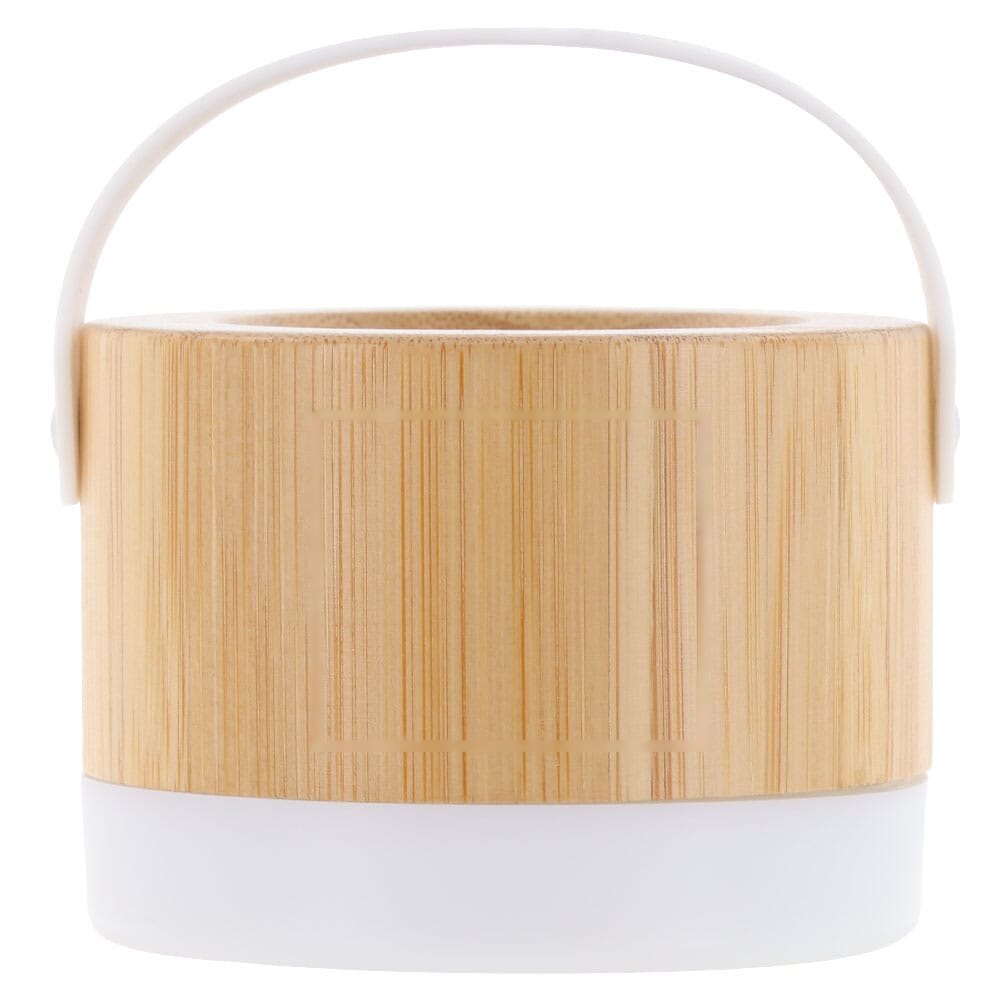 Wireless speaker bamboo 3W — drukvlak voorzijde