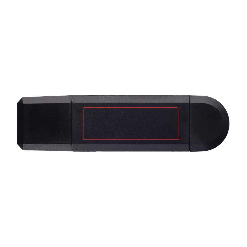 Kaart lezer USB — drukvlak op de behuizing