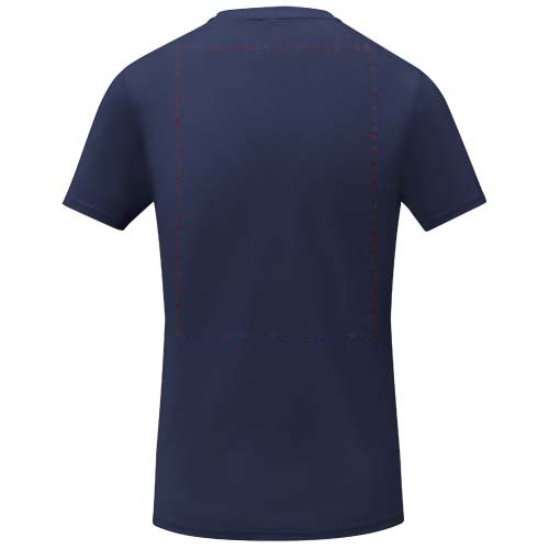 Kratos 105 g/m² cool fit dames T-shirt met korte mouwen — drukvlak impact hoog op de achterzijde