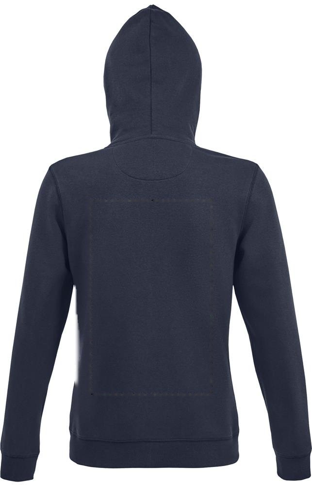 SPIKE WOMEN - SPIKE HOOD DAMES 280gr — drukvlak achterzijde