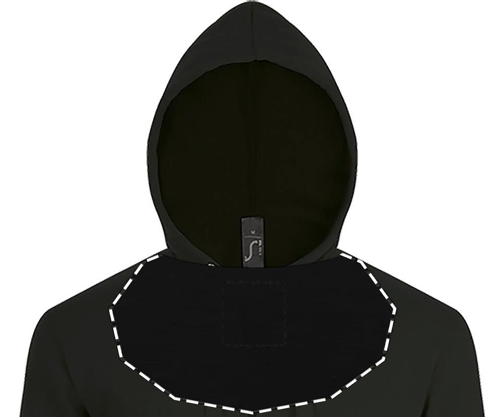 SPIKE WOMEN - SPIKE HOOD DAMES 280gr — drukvlak binnenzijde