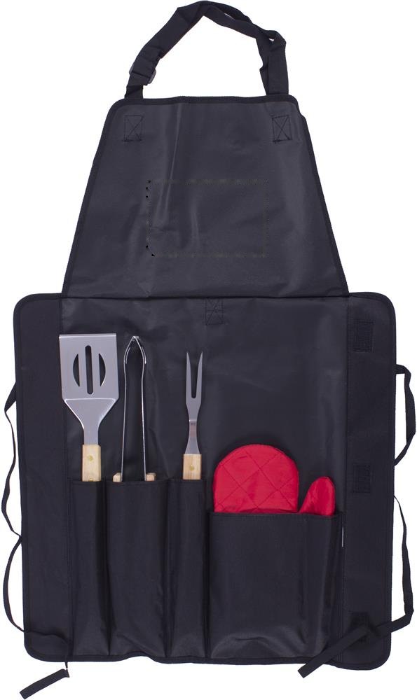DONAU EAST - BBQ schort — drukvlak voorzijde