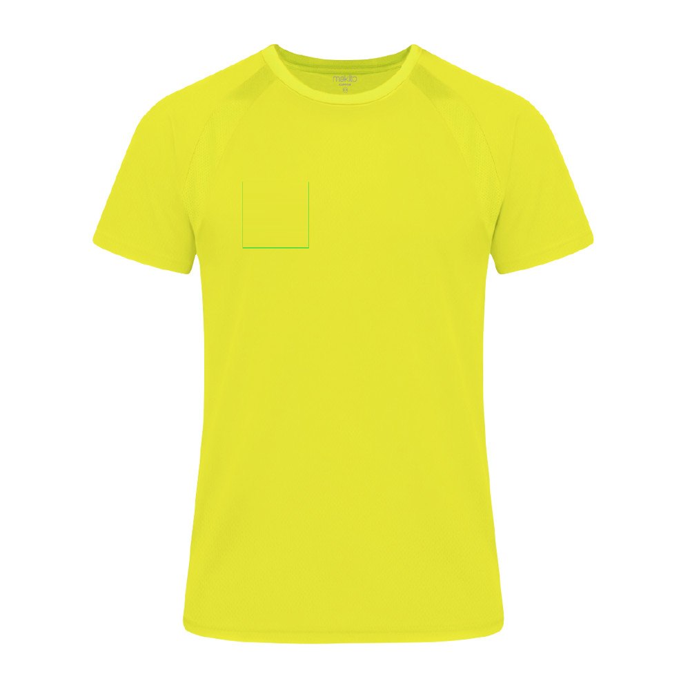 Kinder T-Shirt Tecnic Sappor — drukvlak rechterborst